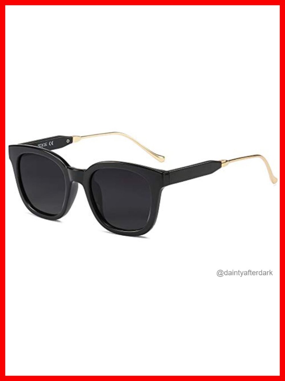 Classic Square Polarized Sunglasses Uv400 Retro Trendy Sunnies